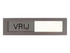Infobord Deurbordje Vrij-bezet 150x40mm