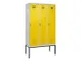 locker voor scheiding van kleding,HxBxD 2120x1200x500mm,3vak