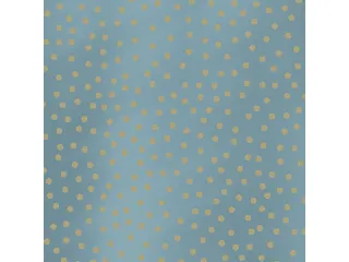 Toonbankrol kraft dots blauw 60 grams 70cm breed 250 meter - 1