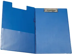 Klemmap Opvouwbaar A4 PVC Blauw