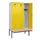 locker met bank,HxBxD 2120x1200x815mm,3vak,vak B 400mm,cilinderslot