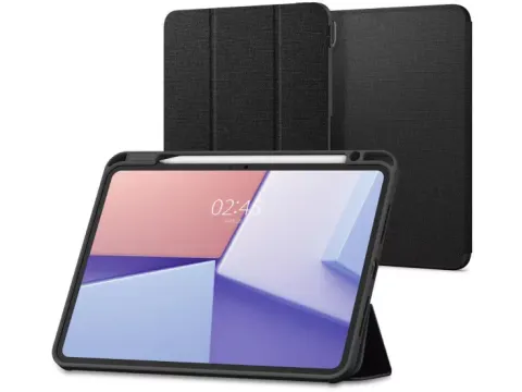 Spigen Urban Fit iPad Pro 2024 11 inch hoesje zwart