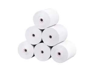 Telrol Kassarol Thermisch 57mmx11m Coreless 8mm BPA-vrij Doos 50 Rol - 4