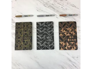 Viltstift Sharpie rond 0.9mm Metallic Assorti blister 3 stuks - 7