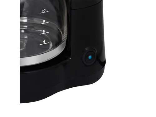 Koffiezetapparaat Inventum 1.25liter zwart met rvs