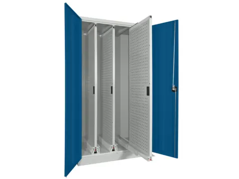 verticale kast cil.slot HxBxD 1950x1000x600mm RAL7035 front RAL5010