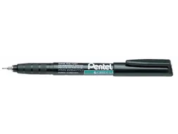 Fineliner Pentel NMF50 zwart 0.6mm