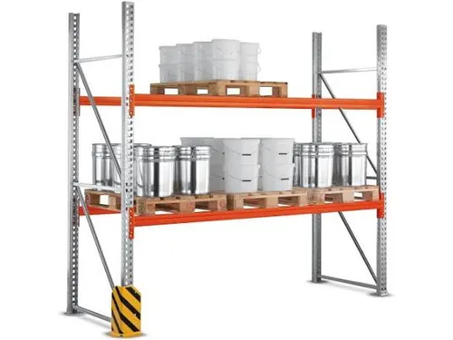 palletstelling,grondveld,HxBxD 4400x1825x1100mm,vakl. 2200kg