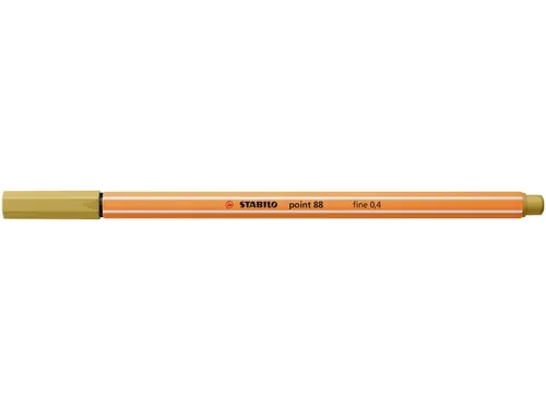 Fineliner STABILO point 88/66 fijn khaki