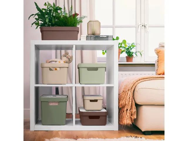 Sigma Home opbergbox 13L beige - 35x24,6x18,3cm