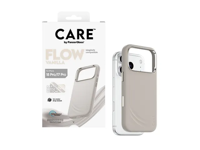 PanzerGlass CARE by Flow Case Vanilla w. MagSafe iPhone 18 Pro |