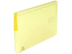 50 pocketmappen SUPER 250 24.5x32.5cm Kanariegeel