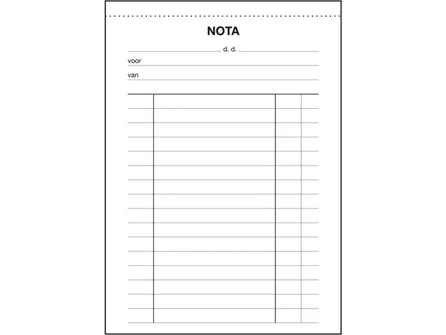 Notablok Sigel Expres A6 hoog blok a 100 blad