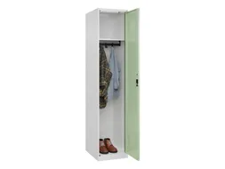 locker,HxBxD 1850x400x500mm,1vak,vak B 400mm,cil.-slot,staand op vloer