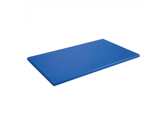 Caterchef HACCP Snijblad Blauw 2-zijdig glad 50x30x1,5cm