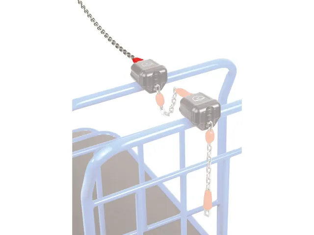 Wandketting t.b.v. statiegeldslot 2913