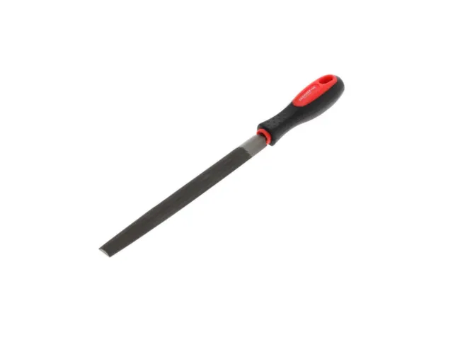 GEDORE R93160052 Halfronde vijl gekapt 2 310mm 2K handvat