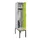 locker met bank,HxBxD 2120x400x815mm,1vak,vak B 400mm,draaigrendel