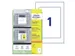 Avery Zweckform 8003 Voorbedrukte positioneeretiketten 220x160mm 5 st.