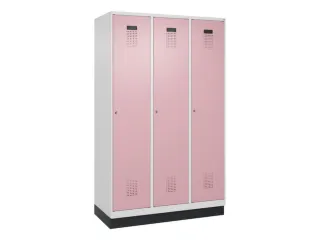 locker voor scheiding van kleding,HxBxD 1950x1200x500mm,3vak - 2