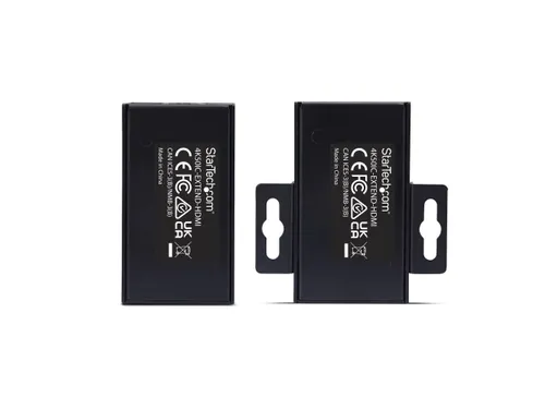 StarTech.com Audio/video extender AV-zender & ontvanger Zwart