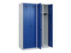 locker voor scheiding van kleding,HxBxD 1850x1200x500mm,4vak