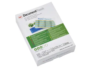 Lamineerhoes Gbc A7 125 micron glanzend - 1