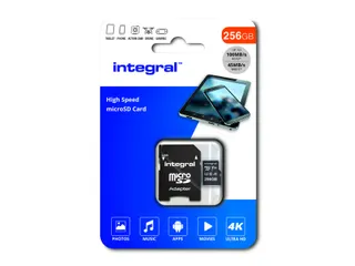 Geheugenkaart Integral microSDXC 256GB - 2