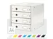 Ladenbox 4 Laden Leitz Click & Store 4 Laden Wit 81% gerecycled karton