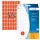 HERMA 2342 Universele etiketten 12x18mm Rood 1792 stuks