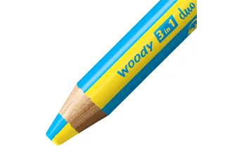 Kleurpotloden STABILO 882 woody 3 in 1 duo incl. puntenslijper assorti - 4