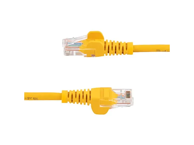 0,5 m Cat5e patchkabel met snagless RJ45 connectors geel