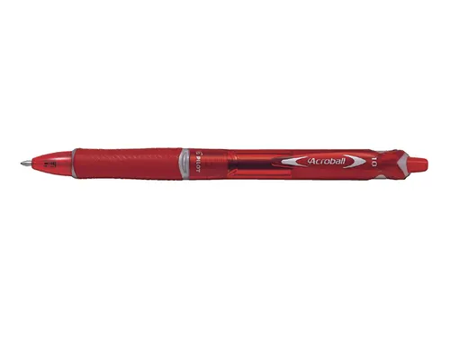 Balpen Pilot Acroball 10 Begreen Medium punt Rood