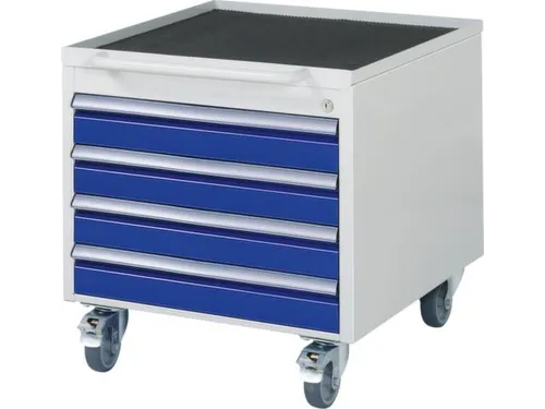 verrijdbaar ladeblok,v. werkbank,HxBxD 565x580x650mm,draagverm. 450kg