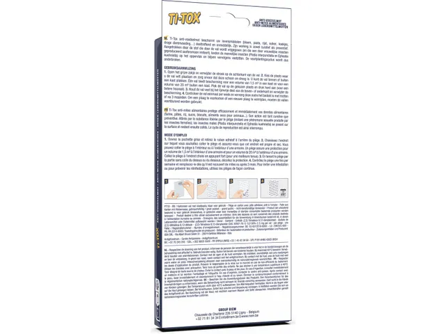 Ti-Tox anti-voedselmot, doos 2 stuks