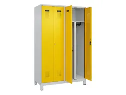 PBM-locker,HxBxD 1950x1200x500mm,4vak,vak B 300mm,cil.-slot