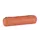 Pennenetui Oxford 22x6cm leer rond karamelbruin