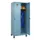 locker,HxBxD 1950x800x500mm,2vak,vak B 400mm,draaigrendel,voeten