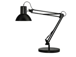 Unilux Success 66 bureaulamp met klem en voet Zwart