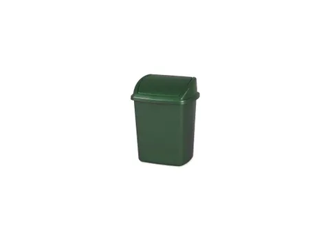 Afvalbak met Swing deksel 8 Liter Groen