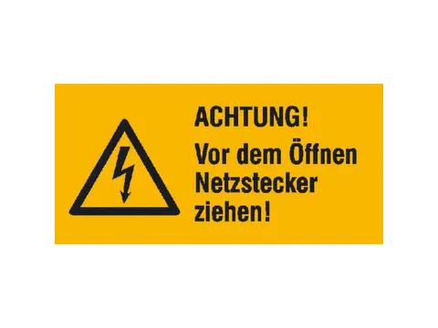 Panneau d'avertissement combiné p. int./ext.