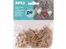 Mini pince à linge en bois naturel 45 pièces