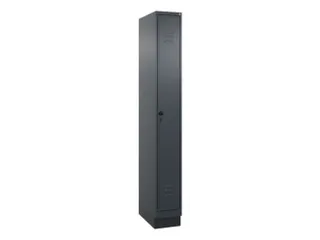 locker,HxBxD 1950x250x500mm,1vak,vak B 250mm,draaigrendel,sokkel - 1