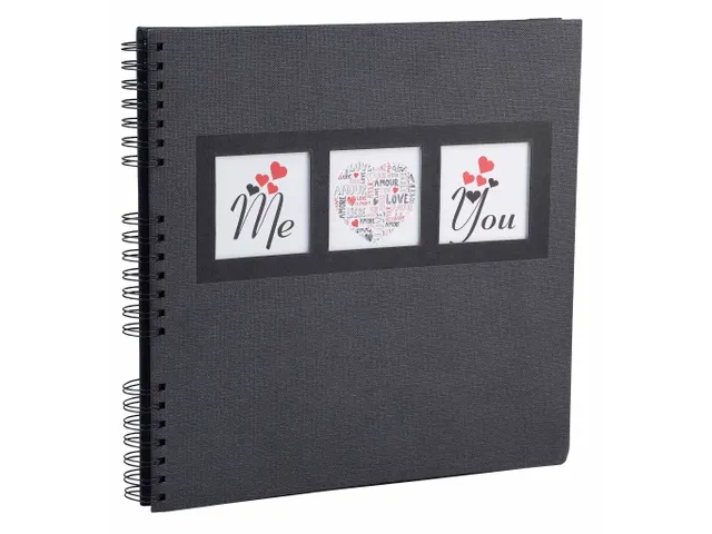 Fotoal Spir 60pZwrt 32x32cm ME&YOU Zwart