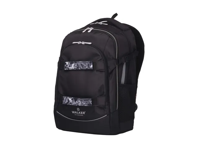Schooltas Walker Fame 2.0 All Black Graffiti