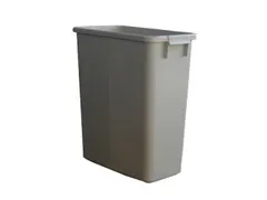 Multifunktionele Bak Pp 590x560x280mm 60 liter 2 Grepen Grijs