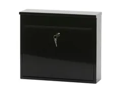 Wandbrievenbus Granadan Staal Zwart