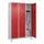 locker,HxBxD 1950x1200x500mm,3vak,vak B 400mm,draaigrendel,voeten