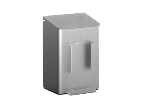 Hygiënebak 6 Liter Aluminium Met Zakjeshouder