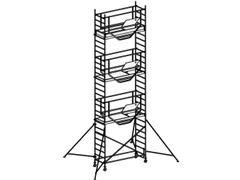 rolsteiger,reik H 8,25m,steiger H 7,47m,3platform(s),m. luik